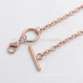 3mm 16" stainless steel rose gold toggle rolo chain, 2015 memory floating charm locket chain